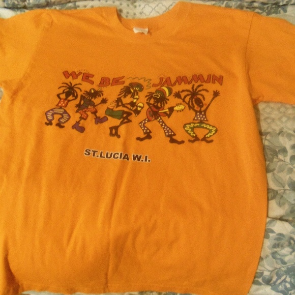 WE BE JAMMIN short sleeve tee shirt Medium - Picture 2 of 6